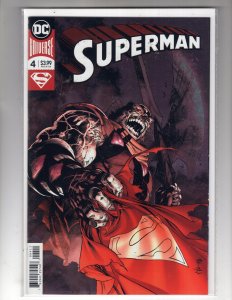 Superman #4 (2018)  Foil Cover ~ Modern Age DC   / ID#18