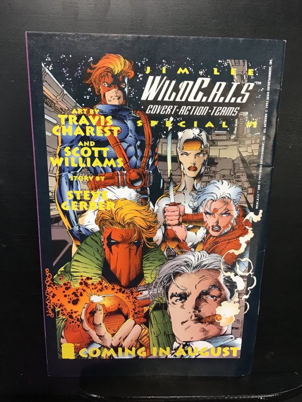 WildC.A.T.S Trilogy #1 Newsstand Cover (1993)nm