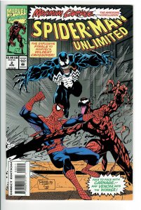 SPIDERMAN UNLIMITED 2 NM 9.4 MAXIMUM CARNAGE #14 !! KILLER COPY!!