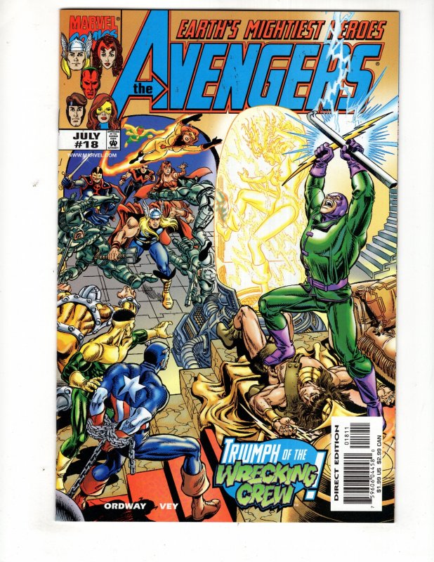 Avengers #18 (1999)   >>> $4.99 UNLIMITED SHIPPING!!!  / ID#532