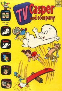 TV Casper and Company #8 VG ; Harvey | low grade comic All Ages 1965 Little Audr