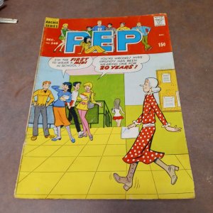 1970 PEP #248 Archie Series bronze age comics teen humor betty and veronica