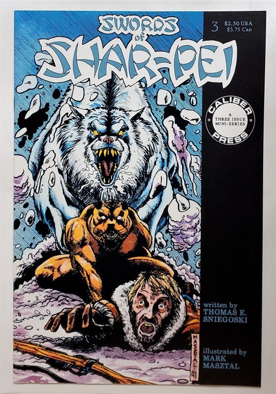 Swords of Shar-Pei #3 (1991, Caliber) 8.0 VF  