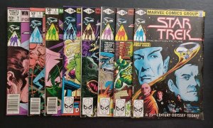 Star Trek #1 2 3 4 5 8 9 10 11 12 13 14 15 16 17 & 18 Set - 1980 - Marvel- VF/NM