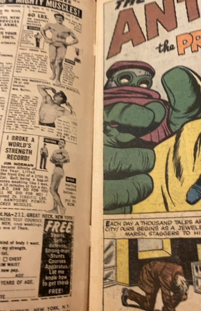 Tales to Astonish #37 (1962)the unknown protector 3rd Antman/ mid grade