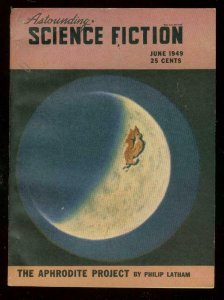 ASTOUNDING SCIENCE-FICTION JUNE 1949-L RON HUBBARD-fine condition FN