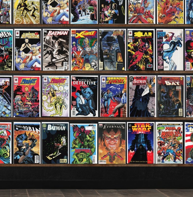 Huge Lot 150+ Comics with Archer & Armstrong, Detective Comics, Batman & More!