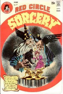 RED CIRCLE SORCERY 7 ( 6/74) VF-NM Morrow, BJones, +