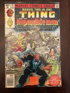 Marvel Two-in-One #60 (1980) - 1st App  Impossible Woman !  NM