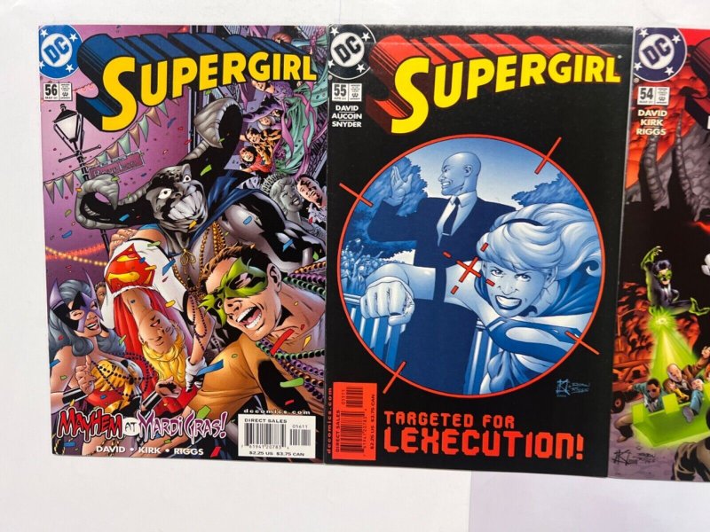 4 Supergirl DC Comic Books # 50 54 55 56 Batman Wonder Woman Flash 88 JS45