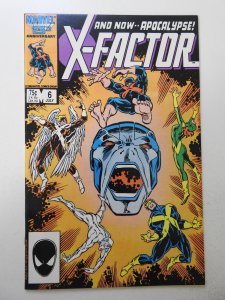 X-Factor #6 (1986) VF+ Condition! 1st Full Appearance of Apocalypse!