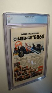 AVENGERS ANNUAL 10 *CGC 9.4 WHITE PAGES* 1ST ROGUE MADELYN PRYOR APPEARANCE 