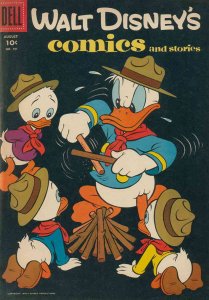 Walt Disney's Comics and Stories #191 GD ; Dell | low grade comic August 1956 Sc