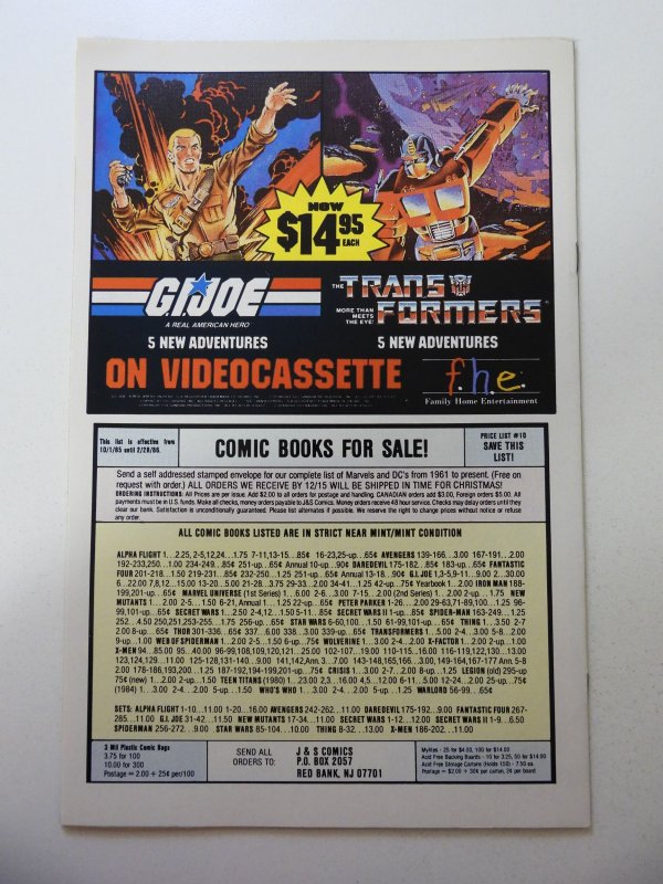 The Uncanny X-Men #202 (1986) VF/NM Condition