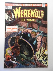 Werewolf by Night #16 (1974) VG Cond MVS intact! moisture stain, tape pull fc