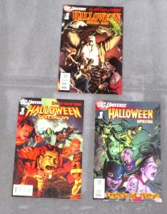 DC UNIVERSE HALLOWEEN SPECIAL 2008 2009 2010 VF/NM 3 Issues Batman Wonder Woman 