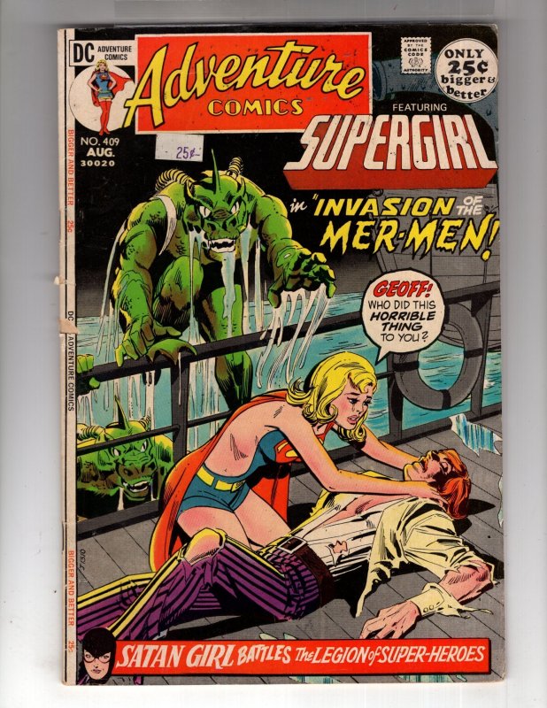 SUPERGIRL Bronze Age Comic Book Lot of (4) / ID#954