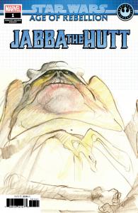 Star Wars AOR Age Of Rebellion Jabba The Hutt #1 Concept Variant (2019) NM