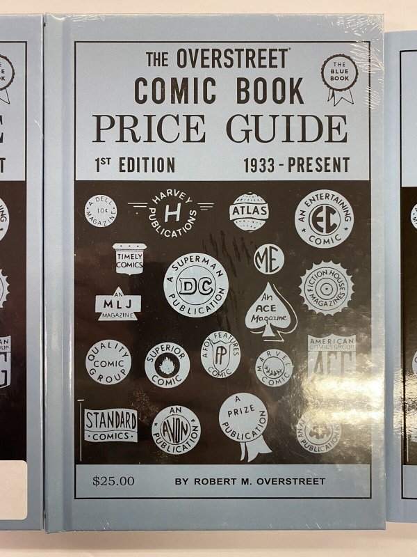 Overstreet Comic Book Price Guide #1 Facsimile SIGNED HC/SC SET 2nd Print 84/100