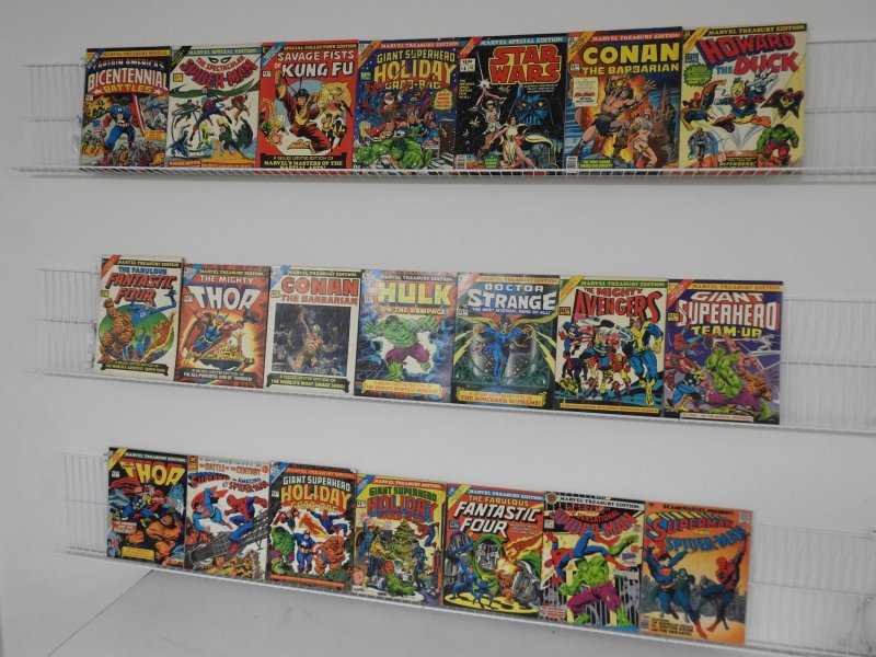 Amazing Lot Marvel Treasuries! (21) Higher VF- Avg Grade!! Star Wars, Hulk, Thor