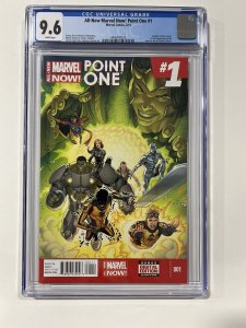 All-New Marvel Now Point One 1 2014 Cgc 9.6 White pages Marvel Comics