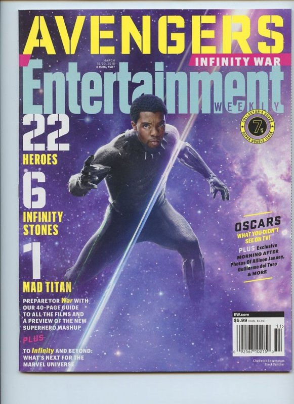 ENTERTAINMENT WEEKLY Collector's Cover: Black Panther - Promo Issue - Cover #7