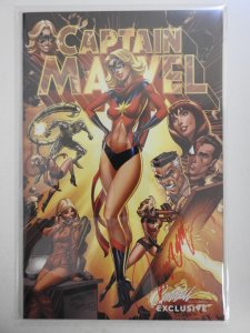 Captain Marvel #1 Campbell Cover C (2019) Signed Campbell! nm or Better!!