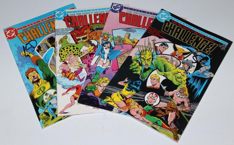 DC MIXED LOT- CHALLENGE #3/4/7/9 VERY FINE/NEAR MINT (SRU649)