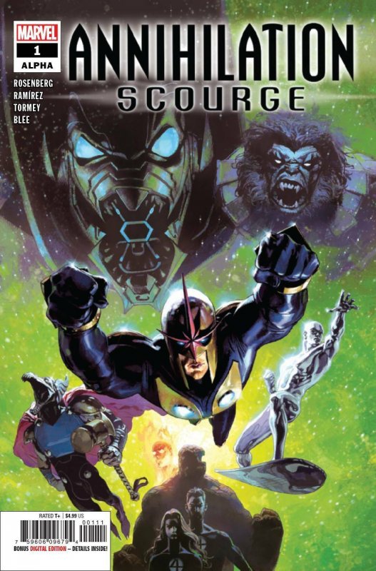 ANNIHILATION SCOURGE ALPHA #1 - MARVEL COMICS - JANUARY 2020