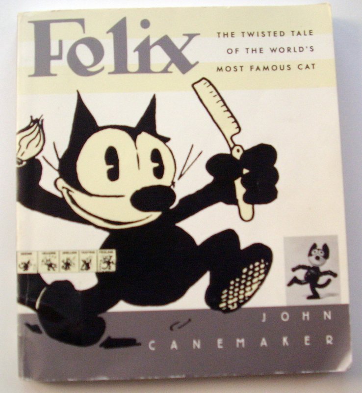 BOOK ABOUT FELIX THE CAT by JOHN CANEMAKER