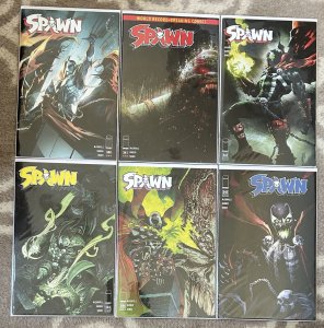 Spawn #340,341,342,343,344,345 NM Lot Image Todd McFarlane