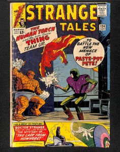 Strange Tales #124  Marvel Comics Nick Fury Doctor Strange Torch