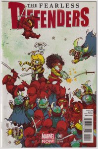 Fearless Defenders #1 Young Cover (2013) The Defenders