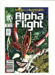 Alpha Flight #67 VF+ 8.5 Newsstand Marvel Comics 1989 