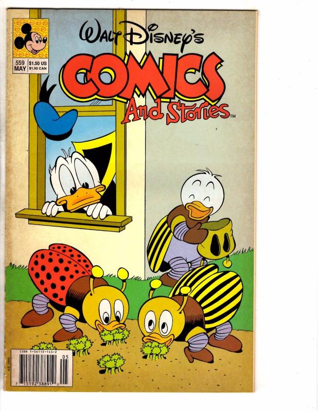 6 Walt Disney's Comics & Stories Gladstone Comics # 557 559 560 562 563 564 J226