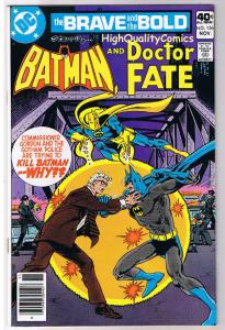 BRAVE and the BOLD #156, VF, Batman, Doctor Fate, 1955, more in store