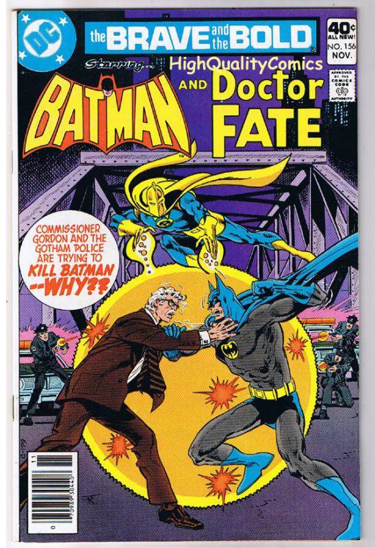 BRAVE and the BOLD #156, VF, Batman, Doctor Fate, 1955, more in store