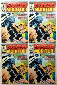 Strikeforce: Morituri Lot of 4 #22 x4 (1988) Marvel Comics 1st Print Comic Books