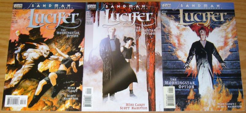 Sandman Presents Lucifer #1-3 VF/NM complete series MIKE CAREY vertigo set