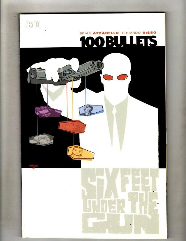 100 Bullets Vol. # 6 Six Feet Under DC Vertigo TPB Graphic Novel Comic Book J324