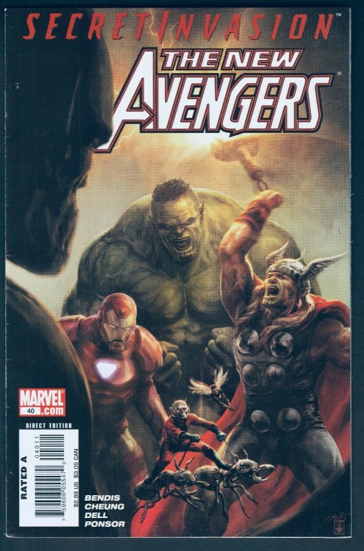 New Avengers #40 Standard Cover (2008) VF/NM