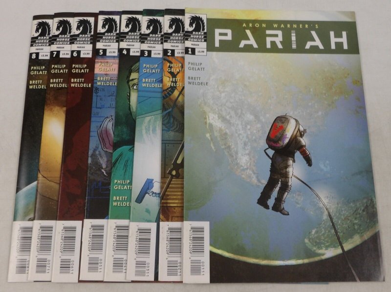 Aron Warner's Pariah #1-8 VF/NM complete series sci-fi ; Dark Horse