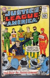 Justice League of America #8 (1962) SILVER AGE LOW GRADE