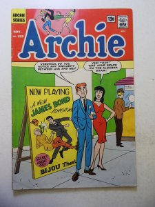 Archie #159 (1965) VG+ Condition centerfold detached at 1 staple