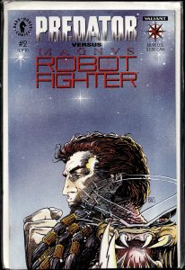 Predator vs. Magnus Robot Fighter #2 (1993) Predator