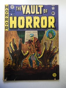 Vault of Horror #15 (1950) FR/GD Con See desc