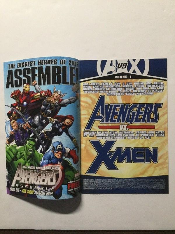 Avengers Vs X-Men 1 Variant Marvel Nm Near Mint 