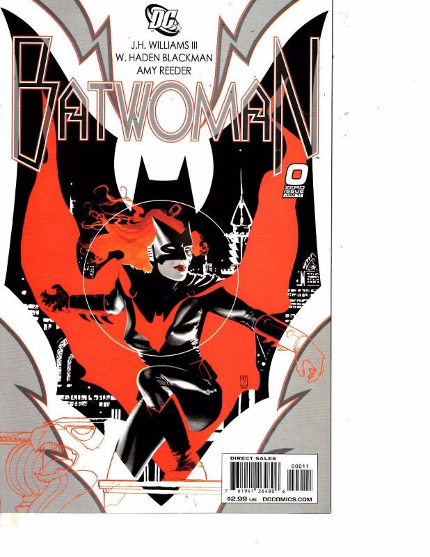 Lot Of 2 Comic Books DC Batwoman #0 and Titans Villains For Hire #1   LH17