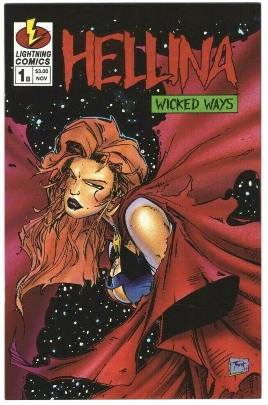 Hellina: Wicked Ways #1B Variant Cover B - Lightning Comics - August 1995