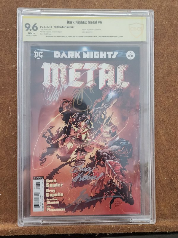 Dark Nights: Metal #6 Kubert Cover (2018)